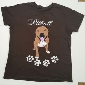NWOT Pitbull Mom Tee Shirt